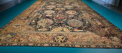 16th-17th century ceremonial Persian carpet from Kerman, Iran