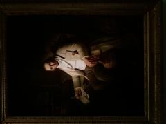Esquisse du portrait de Joseph-Marie Jacquard par Jean-Claude Bonnefond au Musée des Tissus et des Arts décoratifs de Lyon