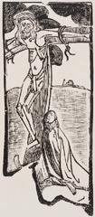 Emile Bernard's painting La Crucifixion depicting the crucifixion of Jesus Christ