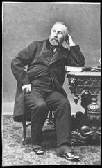 Portrait of Franco-Swiss ophthalmologist Frédéric Recordon (1811-1889)