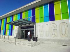 Vigo ADIF Railway Station Vigo-Guixar exterior with modern architectural design