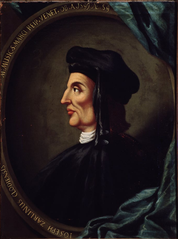 Portrait of Gioseffo Zarlino, 16th century anonymous painting