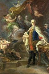 Portrait of Farinelli, famous 18th century castrato singer