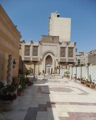 Visitors at the Museum of Islamic Art Cairo viewing exhibits