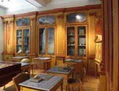 Neoclassical Cabinet de Curiosities by Clément Lafaille at Muséum d'Histoire Naturelle de La Rochelle