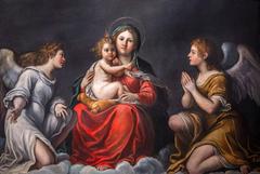 Madonna with Child and Angels painting by Francesco Albani