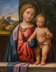 Madonna with Child painting by Garofalo, circa 1512