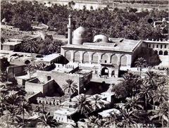 Outer view of Abu Hanifa Mosque in Adhamiyah, Baghdad in 1919