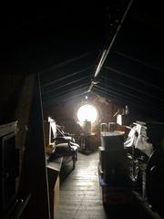 Attic space inside the Cincinnati Observatory in Hyde Park, Cincinnati, Ohio