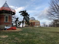 Cincinnati Observatory in Hyde Park, Cincinnati, Ohio under a clear blue sky