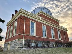 Cincinnati Observatory building in Hyde Park, Cincinnati, Ohio on a sunny day