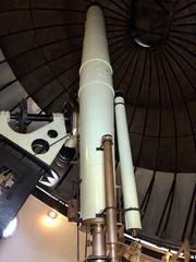 Equatorial Room interior of Cincinnati Observatory with astronomical equipment