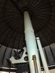 Interior view of Equatorial Room at Cincinnati Observatory with telescope in Hyde Park Cincinnati OH