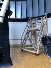 Equatorial Room with telescope inside Cincinnati Observatory in Hyde Park Cincinnati OH