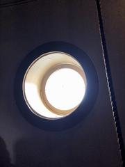 Inside view of the Equatorial Room at Cincinnati Observatory with large telescope