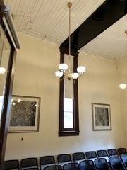 Interior view of Lecture Hall at Cincinnati Observatory in Hyde Park, Cincinnati, Ohio