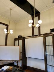 Lecture Hall interior at Cincinnati Observatory in Hyde Park Cincinnati Ohio