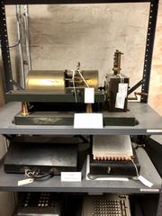 Historical basement relics inside Cincinnati Observatory in Hyde Park, Cincinnati, Ohio