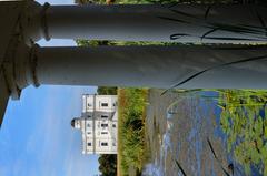 King's Observatory in Kew viewed from the south side near the boathouse