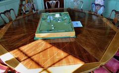 King's Observatory Kew Autoglass board table in library