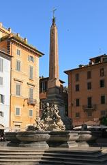 Macuteo obelisk in Piazza della Rotonda, Rome