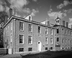 American Philosophical Society Hall historic building in Philadelphia