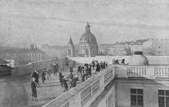 Queen Jadwiga High School building in Warsaw 1927