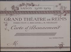 Grand Theatre de Reims historic building exterior