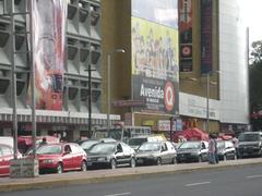 Entrance to Cuauhtemoc Metro station on Line 1 of Mexico City Metro
