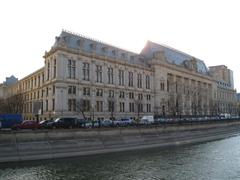 Palace of Justice historic monument in Bucharest Romania