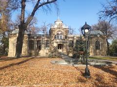 Back view of Romanov Palace in Tashkent
