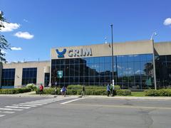 Headquarters building of the Centre de recherche en informatique de Montréal (CRIM) at 405 avenue Ogilvy, Montreal