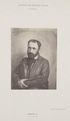 Portrait of Paul Chenavard by Édouard Baldus, from the series Histoire des Artistes Vivants