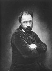 Portrait photograph of Paul Chenavard by Félix Nadar