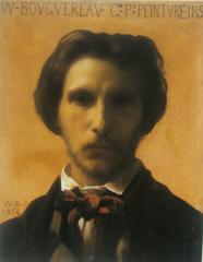 Self-portrait of William Bouguereau 1854