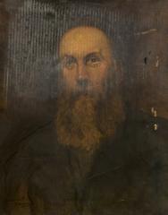 Portrait of an unknown man painted by Felix Stone Moscheles