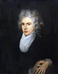 Portrait of Mary Wollstonecraft, Enlightenment thinker and advocate of women's rights