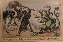 The Champions of Reform 1831 historical painting