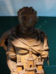 Figurehead model of the frigate Christiania from 1774