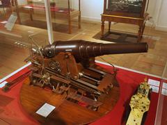 Ironclad Helgoland naval gun at the Royal Danish Naval Museum in Copenhagen