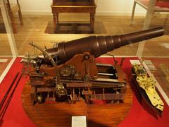 Ironclad Helgoland gun at Royal Danish Naval Museum