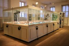 Model of Holmen naval base in 1968 at The Royal Danish Naval Museum in Copenhagen