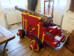 1730 12 pounder steel naval gun at Royal Danish Naval Museum