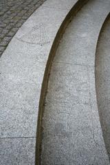 Steps with naval motifs at the Royal Danish Naval Museum in Copenhagen