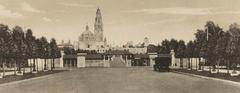 Entrance to Balboa Park during the 1915 Panama-California Exposition in San Diego