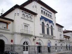 Vitoria-Gasteiz ADIF train station exterior with modern architecture