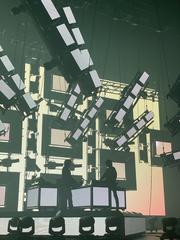 Justice Hyperdrama Tour live concert on June 6th, 2025 at Place Bell in Laval, QC
