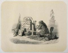 Le Scherrrschliff de la place Gutenberg Strasbourg historical engraving by Bibliothèque nationale et universitaire de Strasbourg