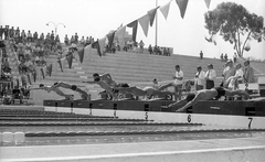 Swimming competition at Campo de Marte during the II Summer School Sports Games