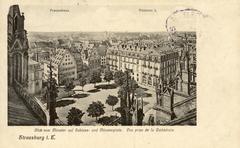 Place du Château in Strasbourg early 20th century